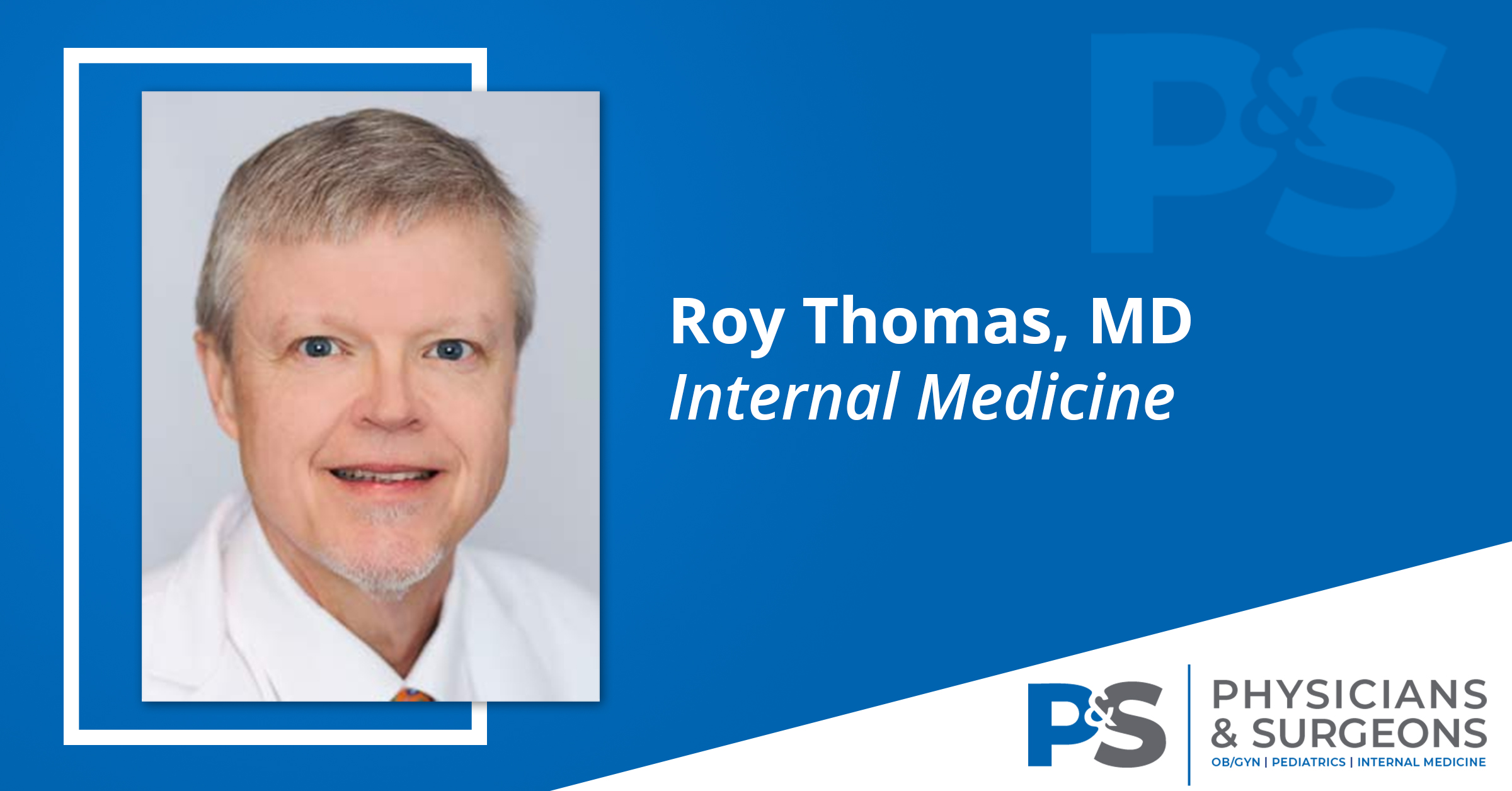 Roy Thomas, MD - Internal Medicine - Amory