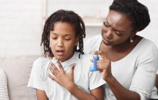 Asthma symptoms in kids